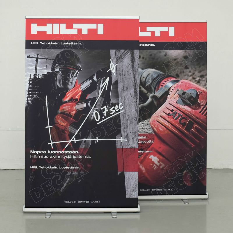 120cm roll up banner
