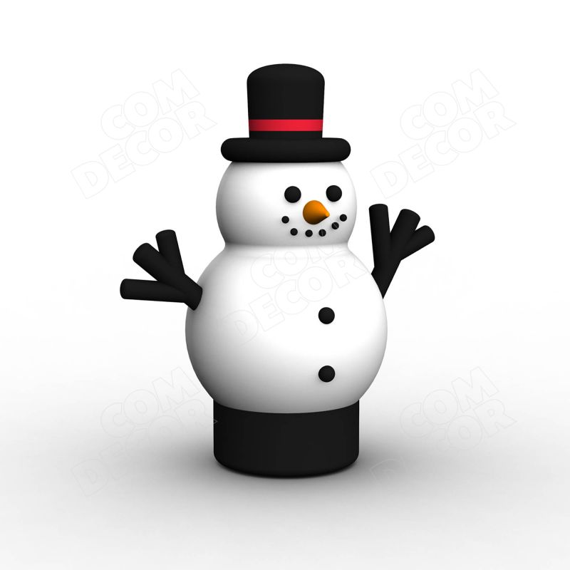 Inflatable character - snowman