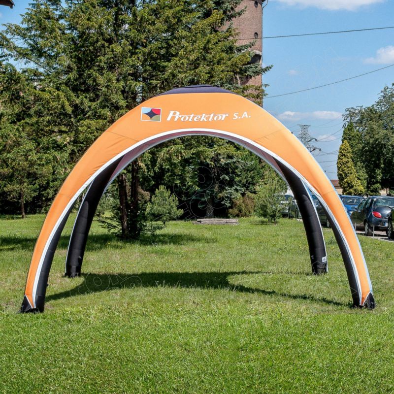 Inflatable tent / advertising tent